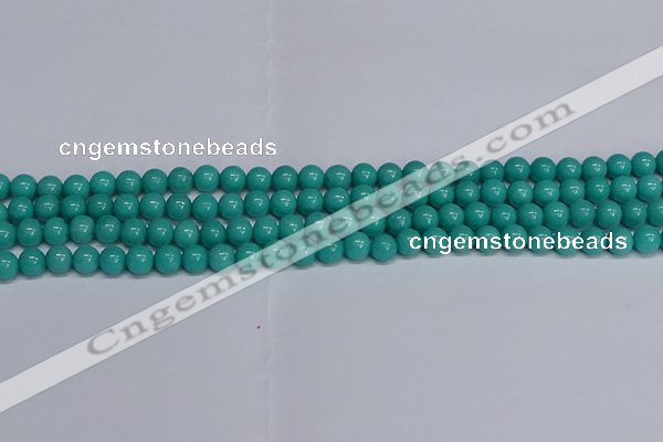 CMJ191 15.5 inches 6mm round Mashan jade beads wholesale