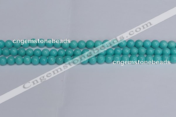 CMJ192 15.5 inches 8mm round Mashan jade beads wholesale