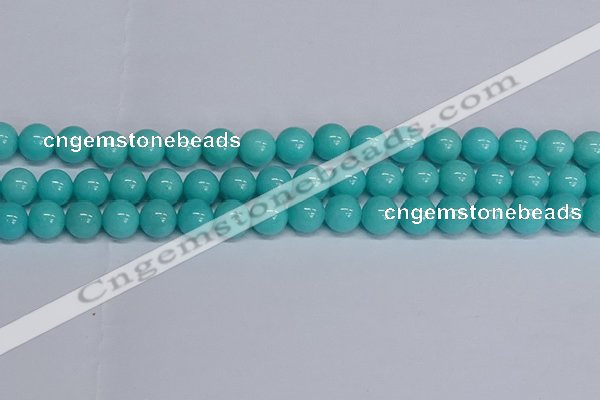 CMJ194 15.5 inches 12mm round Mashan jade beads wholesale