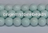 CMJ213 15.5 inches 8mm round Mashan jade beads wholesale