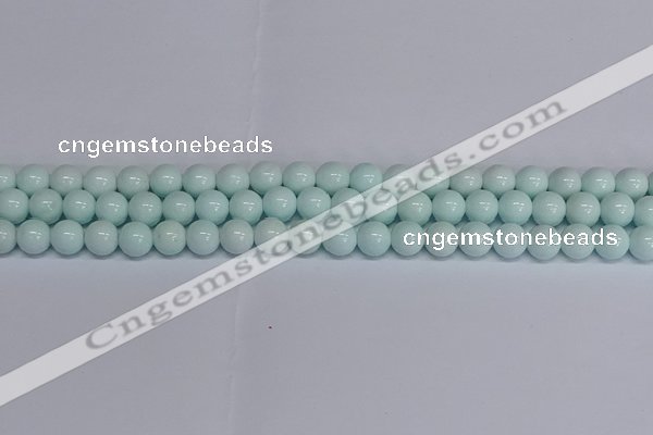 CMJ214 15.5 inches 10mm round Mashan jade beads wholesale