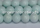 CMJ215 15.5 inches 12mm round Mashan jade beads wholesale