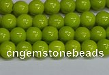 CMJ219 15.5 inches 6mm round Mashan jade beads wholesale