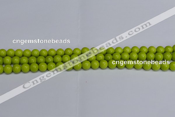 CMJ220 15.5 inches 8mm round Mashan jade beads wholesale