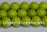 CMJ221 15.5 inches 10mm round Mashan jade beads wholesale