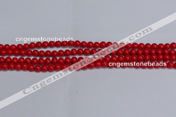 CMJ226 15.5 inches 6mm round Mashan jade beads wholesale