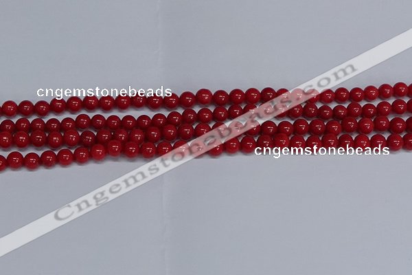 CMJ23 15.5 inches 6mm round Mashan jade beads wholesale