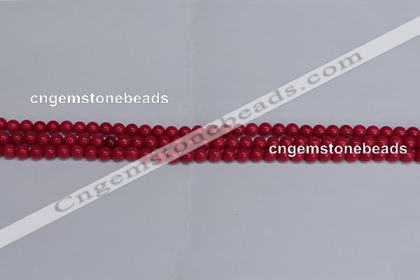 CMJ239 15.5 inches 4mm round Mashan jade beads wholesale
