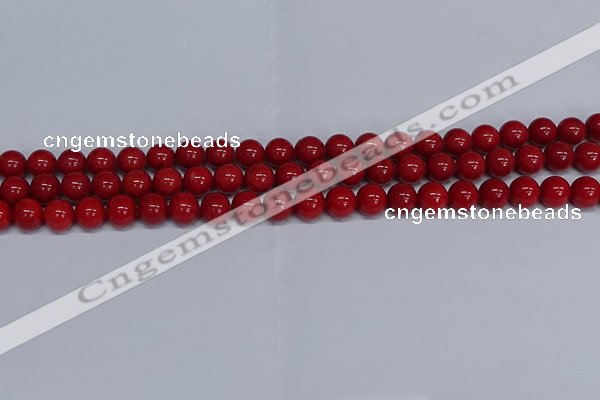 CMJ24 15.5 inches 8mm round Mashan jade beads wholesale