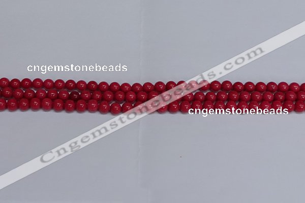 CMJ240 15.5 inches 6mm round Mashan jade beads wholesale