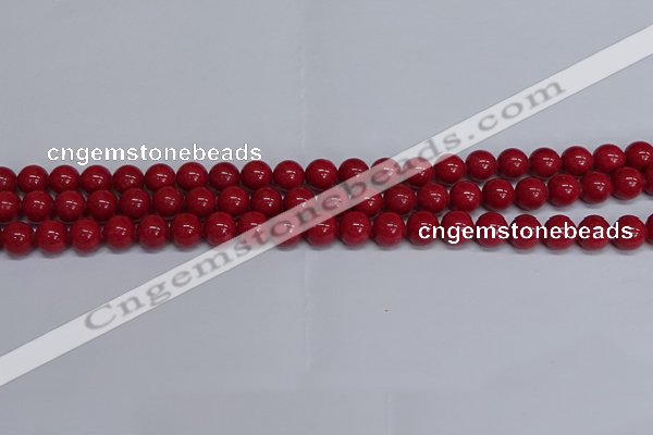 CMJ241 15.5 inches 8mm round Mashan jade beads wholesale