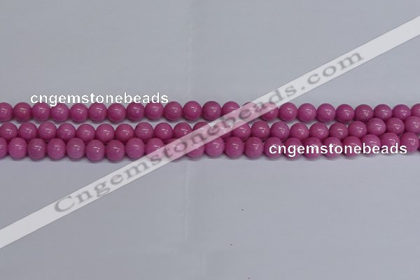 CMJ248 15.5 inches 8mm round Mashan jade beads wholesale