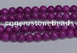 CMJ253 15.5 inches 4mm round Mashan jade beads wholesale