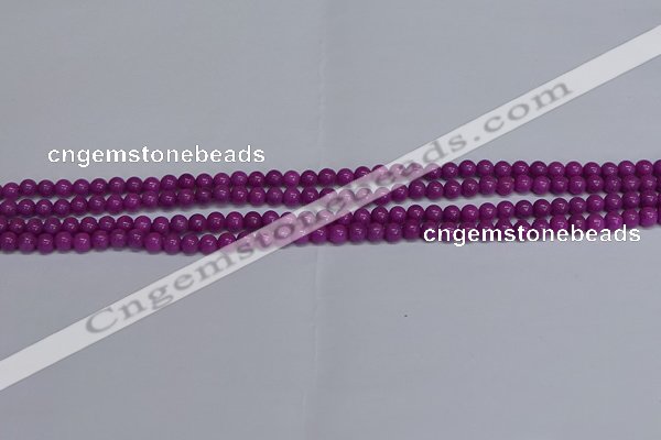 CMJ253 15.5 inches 4mm round Mashan jade beads wholesale