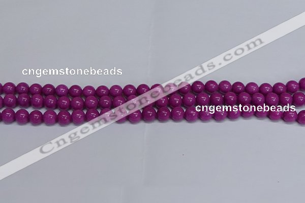 CMJ255 15.5 inches 8mm round Mashan jade beads wholesale