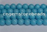 CMJ274 15.5 inches 4mm round Mashan jade beads wholesale