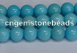 CMJ276 15.5 inches 8mm round Mashan jade beads wholesale