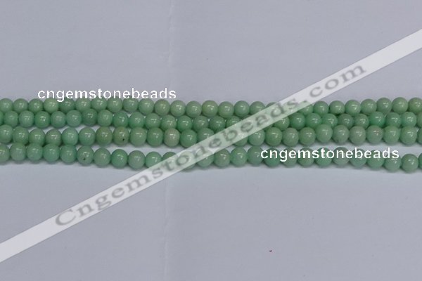 CMJ282 15.5 inches 6mm round Mashan jade beads wholesale