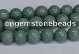 CMJ283 15.5 inches 8mm round Mashan jade beads wholesale