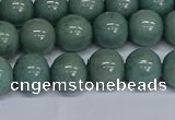 CMJ284 15.5 inches 10mm round Mashan jade beads wholesale