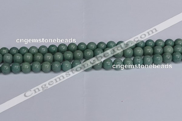 CMJ284 15.5 inches 10mm round Mashan jade beads wholesale