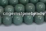 CMJ285 15.5 inches 12mm round Mashan jade beads wholesale