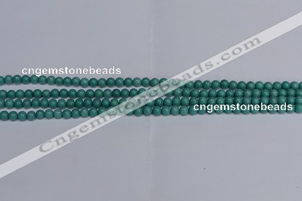 CMJ288 15.5 inches 4mm round Mashan jade beads wholesale