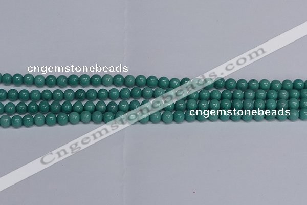 CMJ289 15.5 inches 6mm round Mashan jade beads wholesale