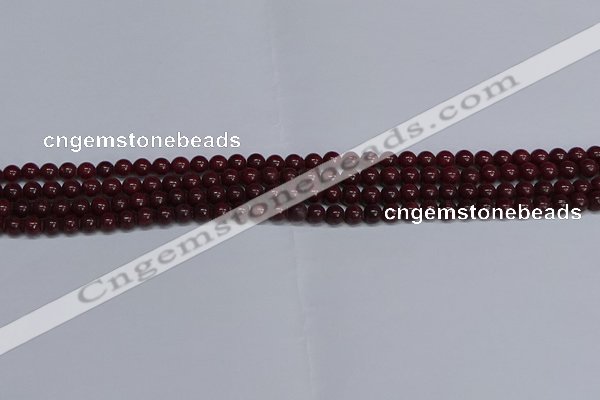 CMJ29 15.5 inches 4mm round Mashan jade beads wholesale