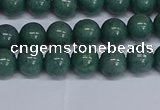 CMJ290 15.5 inches 8mm round Mashan jade beads wholesale