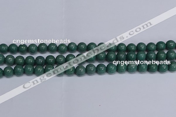 CMJ292 15.5 inches 12mm round Mashan jade beads wholesale