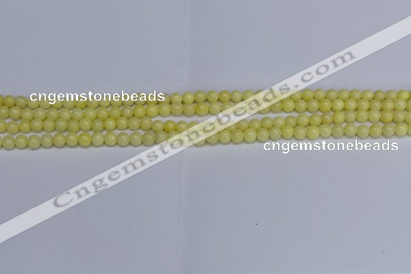 CMJ295 15.5 inches 4mm round Mashan jade beads wholesale