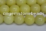 CMJ299 15.5 inches 12mm round Mashan jade beads wholesale