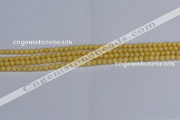 CMJ302 15.5 inches 4mm round Mashan jade beads wholesale