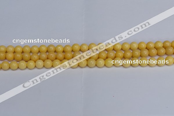 CMJ304 15.5 inches 8mm round Mashan jade beads wholesale