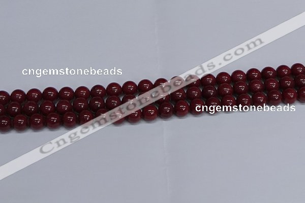 CMJ31 15.5 inches 8mm round Mashan jade beads wholesale