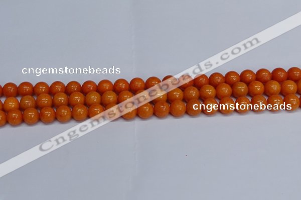 CMJ311 15.5 inches 8mm round Mashan jade beads wholesale