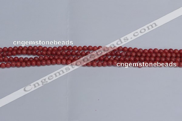 CMJ316 15.5 inches 4mm round Mashan jade beads wholesale