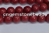 CMJ318 15.5 inches 8mm round Mashan jade beads wholesale