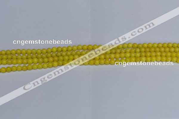 CMJ36 15.5 inches 4mm round Mashan jade beads wholesale