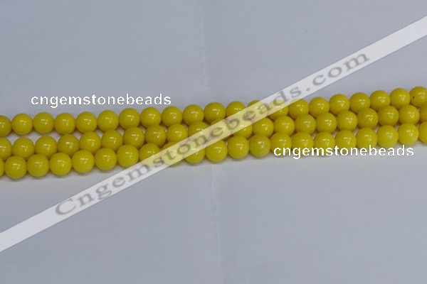 CMJ38 15.5 inches 8mm round Mashan jade beads wholesale