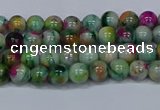 CMJ414 15.5 inches 4mm round rainbow jade beads wholesale