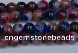 CMJ429 15.5 inches 6mm round rainbow jade beads wholesale