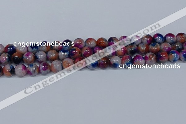 CMJ432 15.5 inches 12mm round rainbow jade beads wholesale