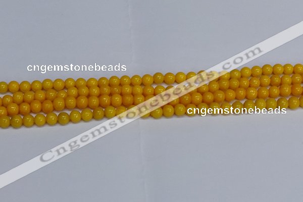 CMJ44 15.5 inches 6mm round Mashan jade beads wholesale