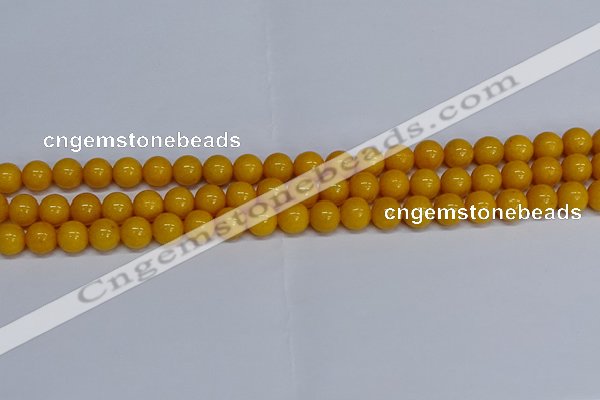 CMJ45 15.5 inches 8mm round Mashan jade beads wholesale