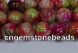 CMJ480 15.5 inches 10mm round rainbow jade beads wholesale