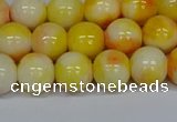 CMJ508 15.5 inches 10mm round rainbow jade beads wholesale