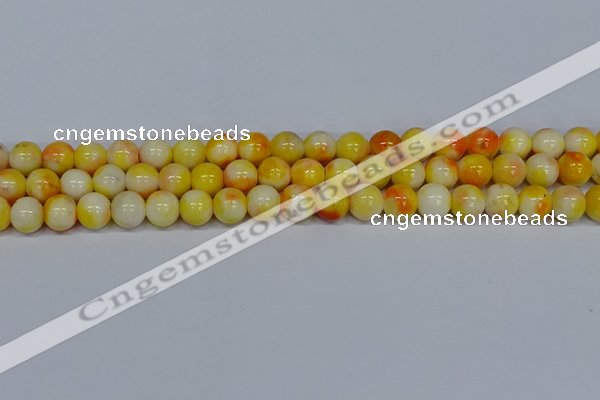 CMJ508 15.5 inches 10mm round rainbow jade beads wholesale