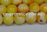 CMJ509 15.5 inches 12mm round rainbow jade beads wholesale